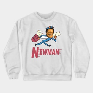 Mr Zip Postman Newman Hello  /// 90s FanArt Crewneck Sweatshirt